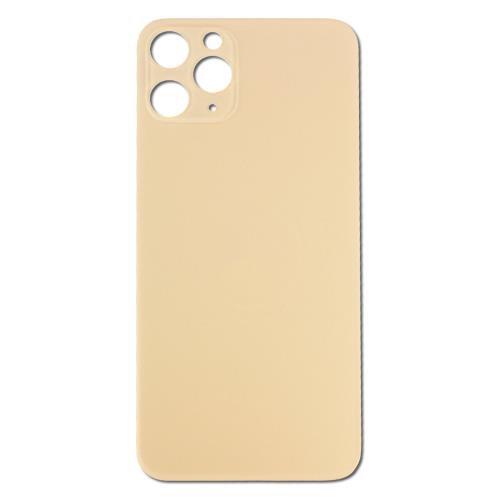 Τζαμάκι Πίσω Πλαισίου Big Hole iPhone 11 Pro Gold high quality OEM